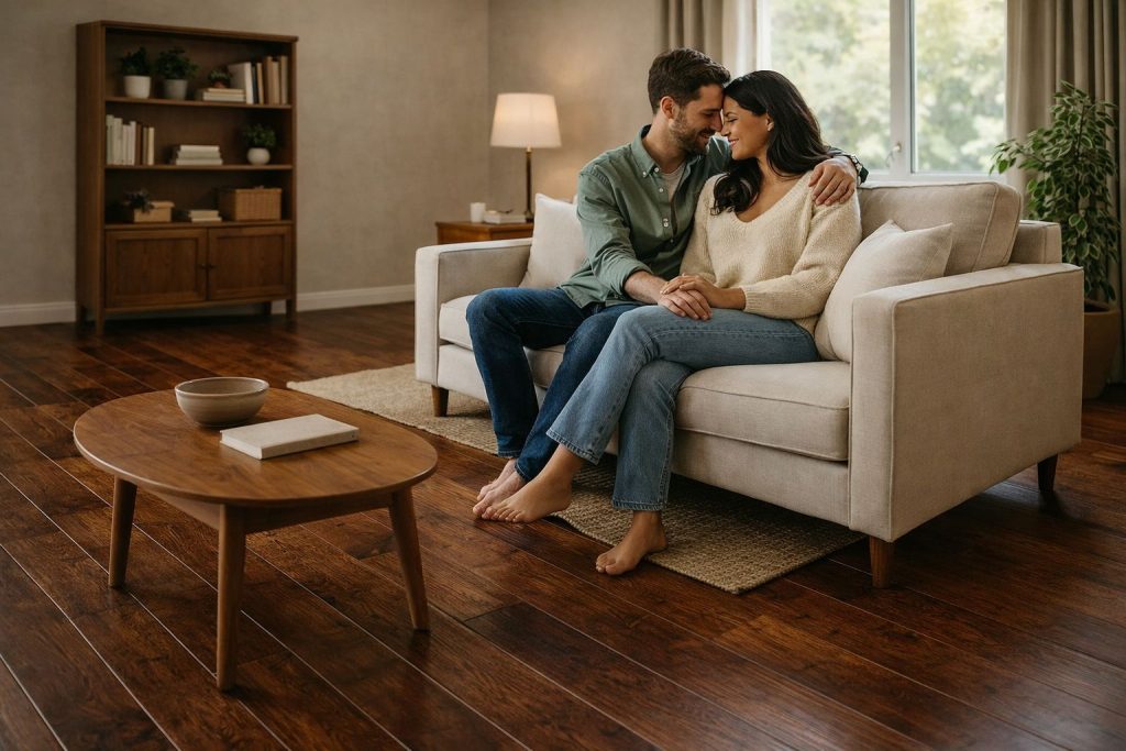 Hardwood Flooring - Smoked or Stained