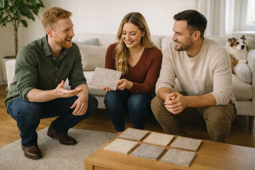 How it works - Flooring Consultation - Carpet