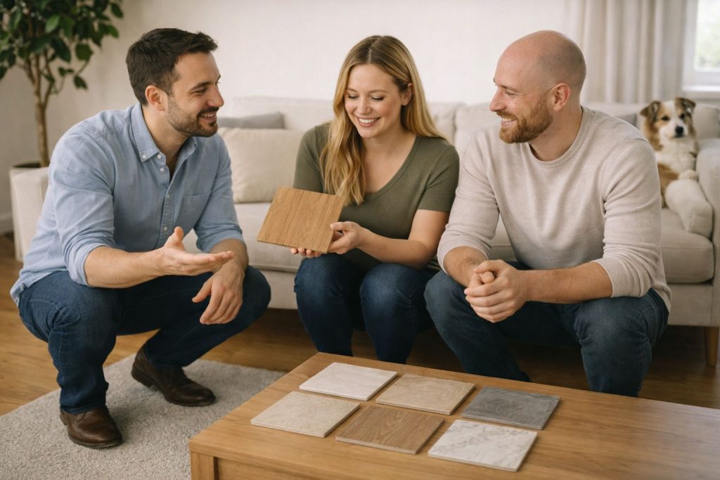 How it works - Flooring Consultation - Laminate