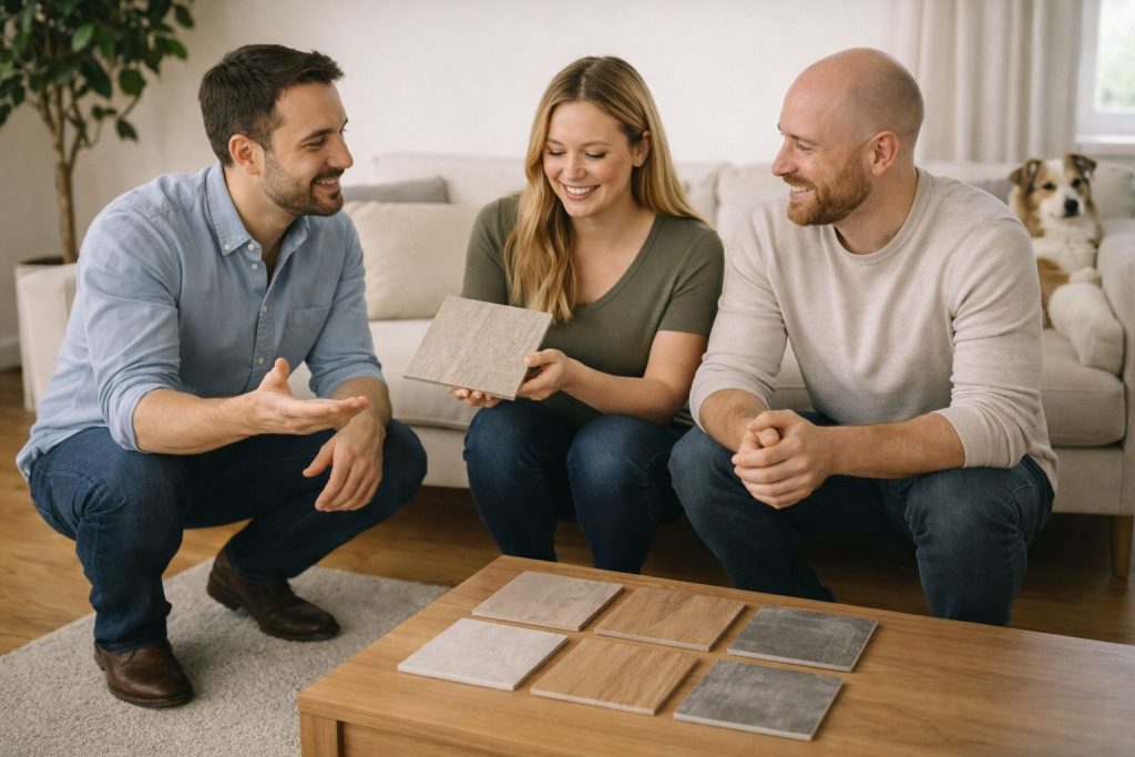 How it works - Flooring Consultation - Vinyl