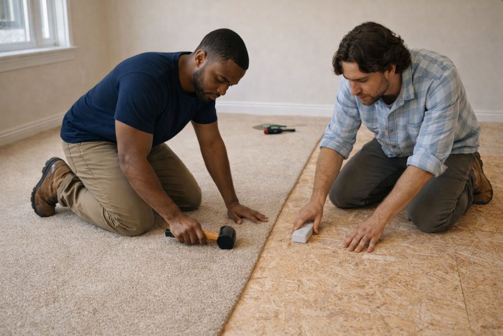 How it works - Flooring Installation - Carpet