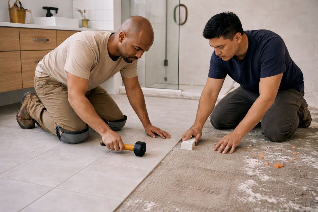 How it works - Flooring Installation - Tile