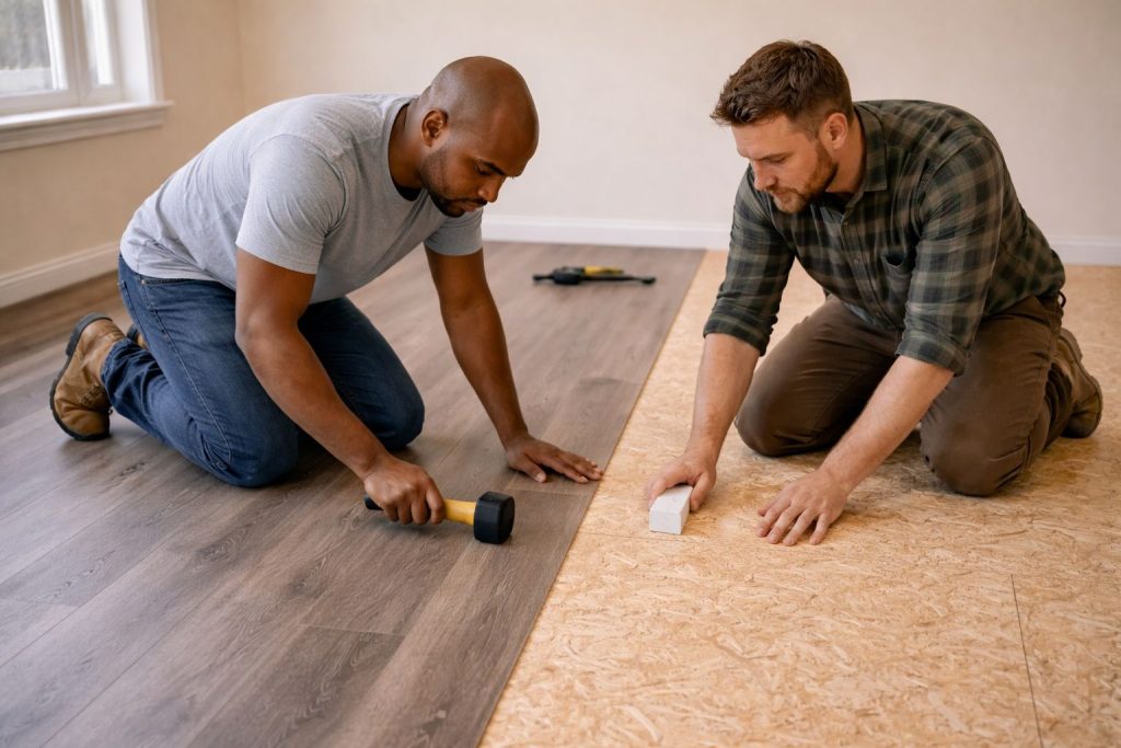 How it works - Flooring Installation - Vinyl