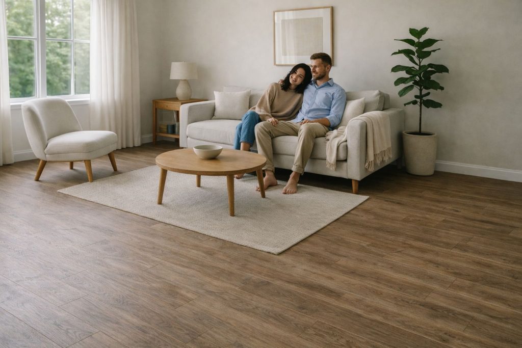 Vinyl Flooring - Textured or Embossed